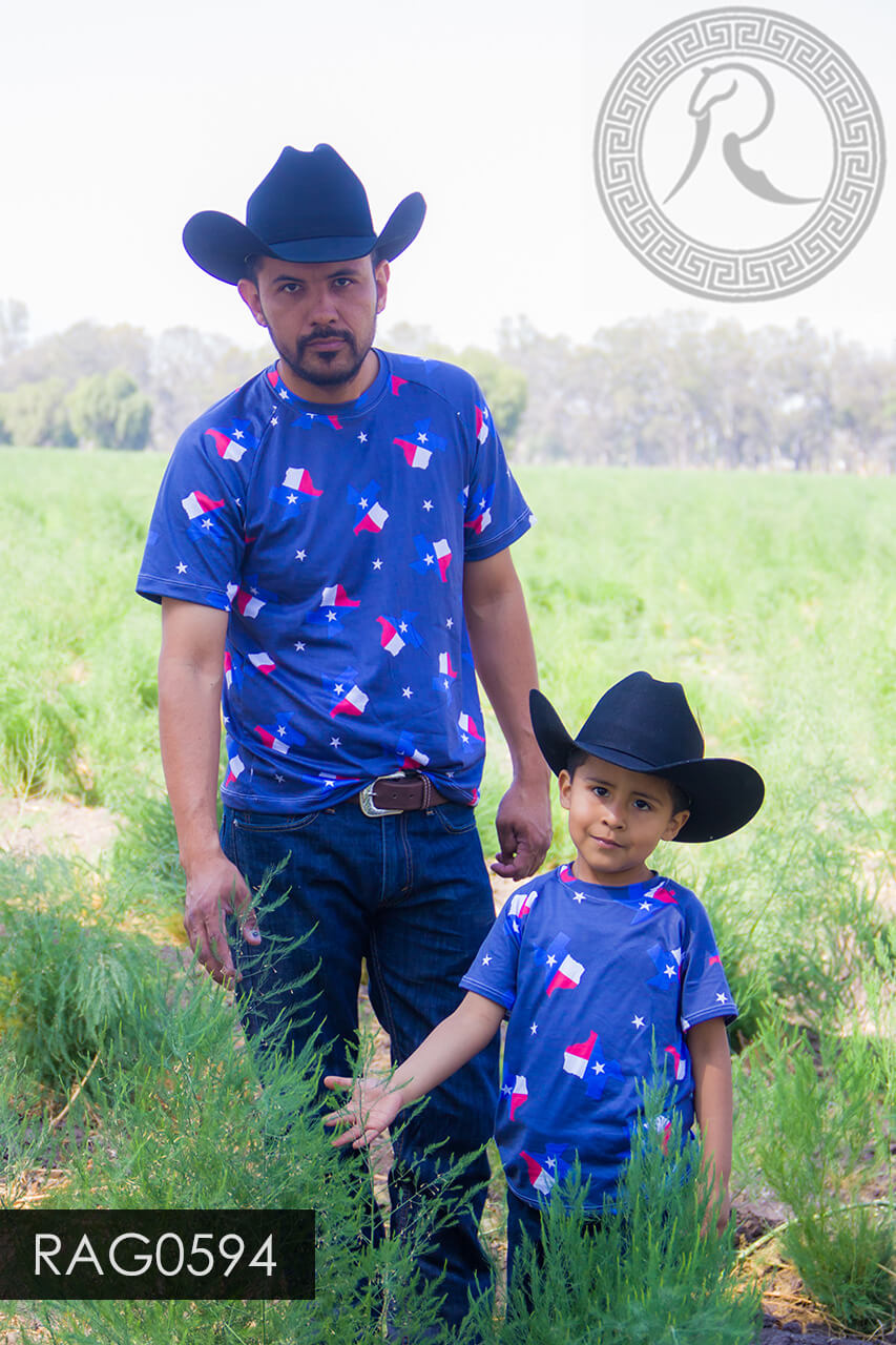 PLAYERA BASICA PARA: CABALLERO, NIÑO RAG0594